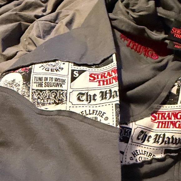 Stranger Things Gray Jacket - Picture 6 of 9